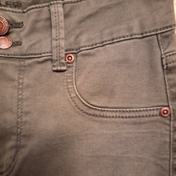 Maurices Olive Green High Rise Skinny Jean - Picture 6 of 8